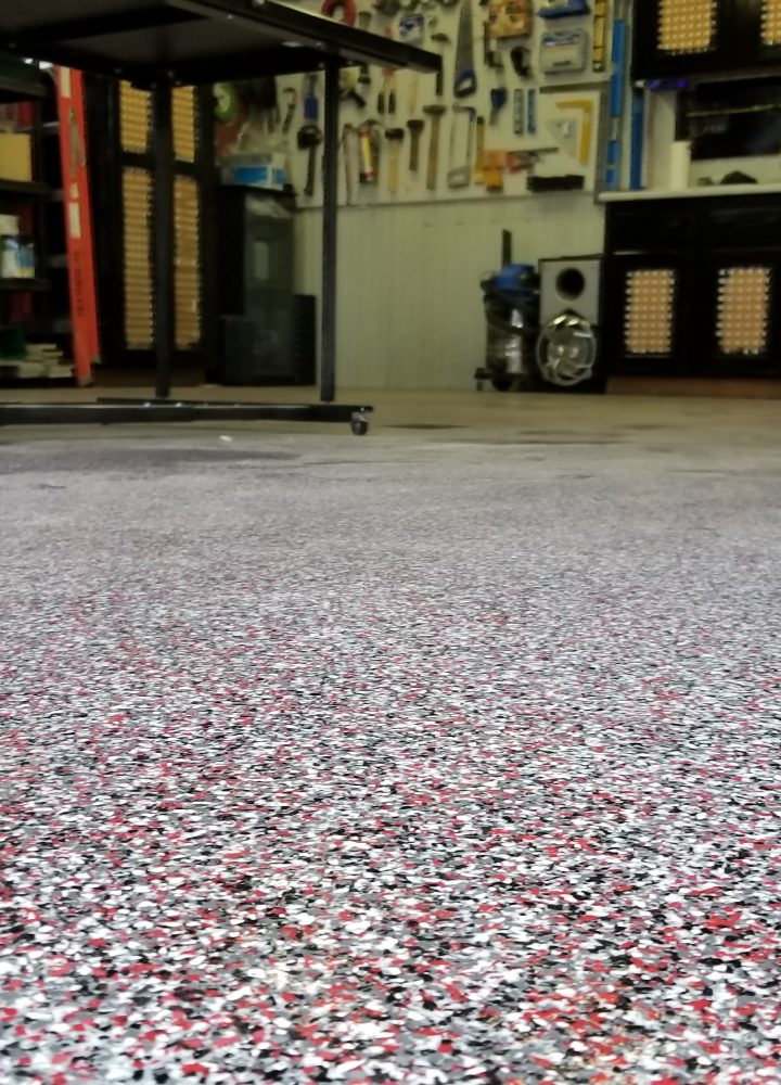 garage epoxy floor dion peinture industrielle